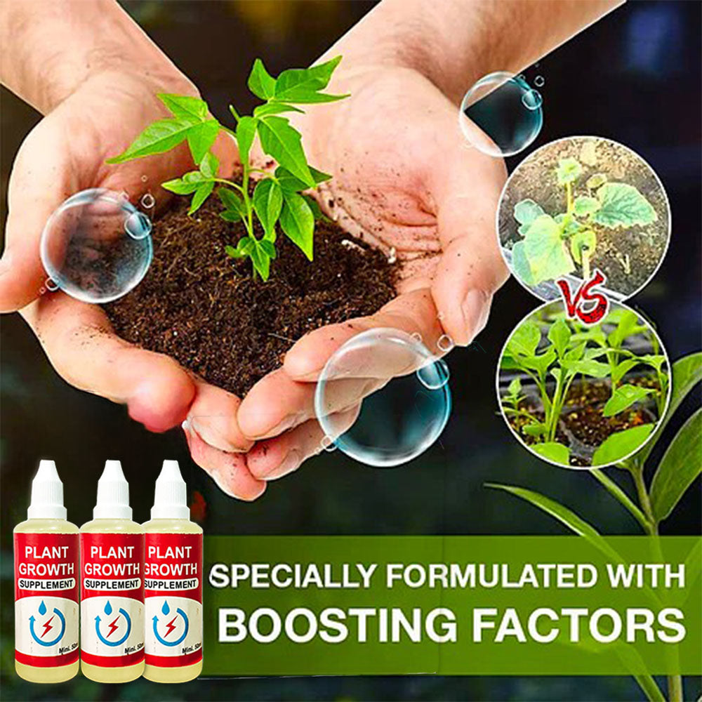 Plant Growth Supplement + 45 Types Flower Seeds Combo