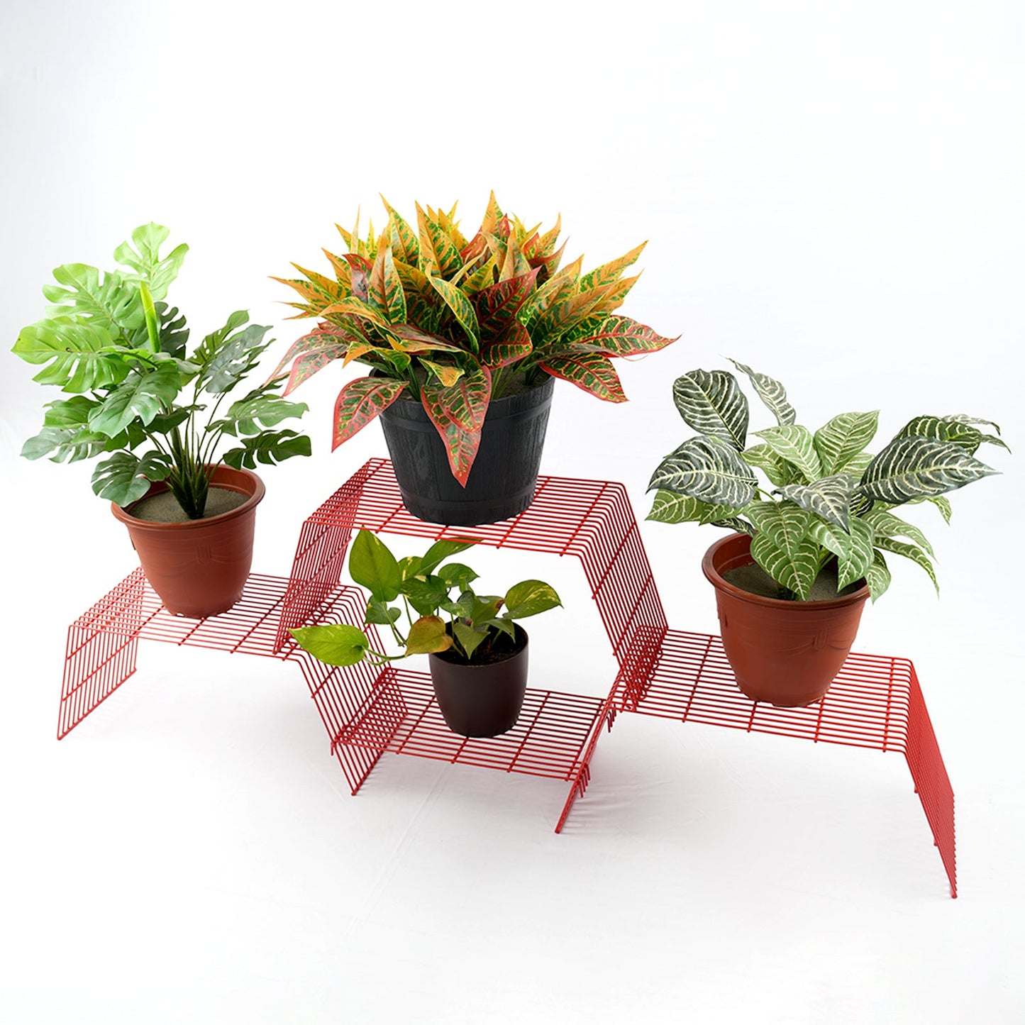 Large Modular Plant Stand for 4 Pots