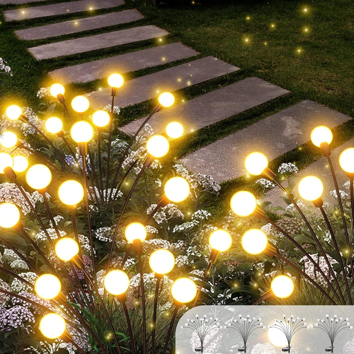 SOLAR GARDEN LIGHTS