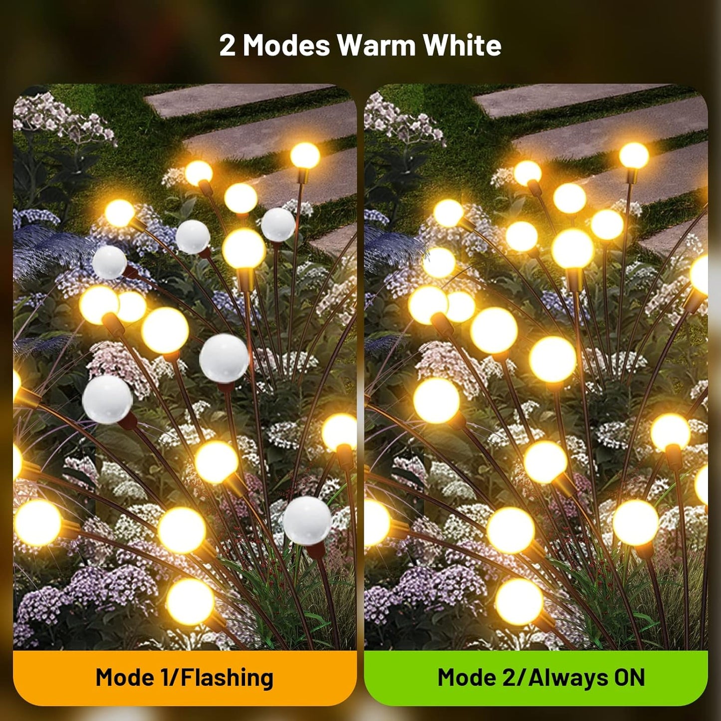 SOLAR GARDEN LIGHTS