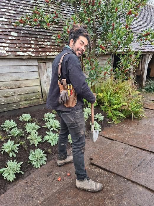 Leather Gardening Tool Belt