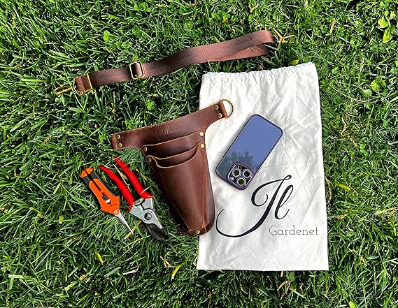 Leather Gardening Tool Belt