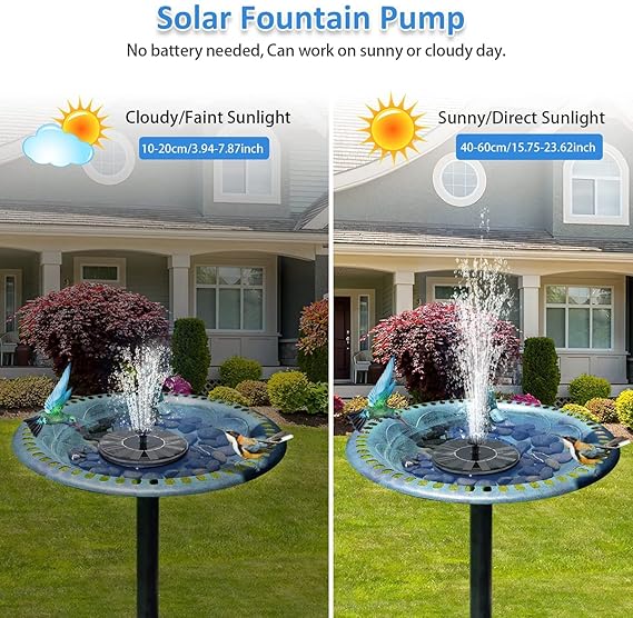 Solar Water Fountain Pump